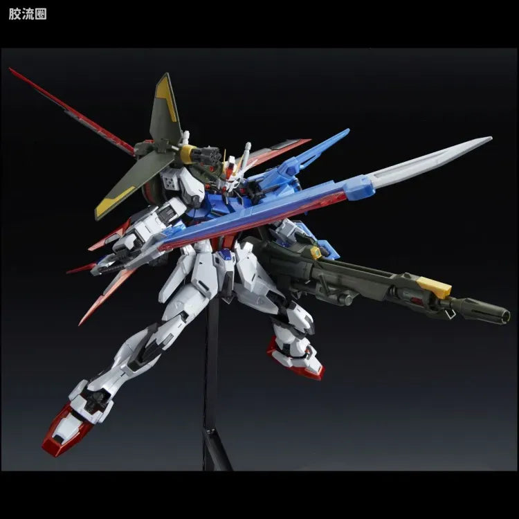 P-Bandai MG 1/100 GAT-X105+AQM/E-YM1 Perfect Strike Gundam (Special Coating Ver.)