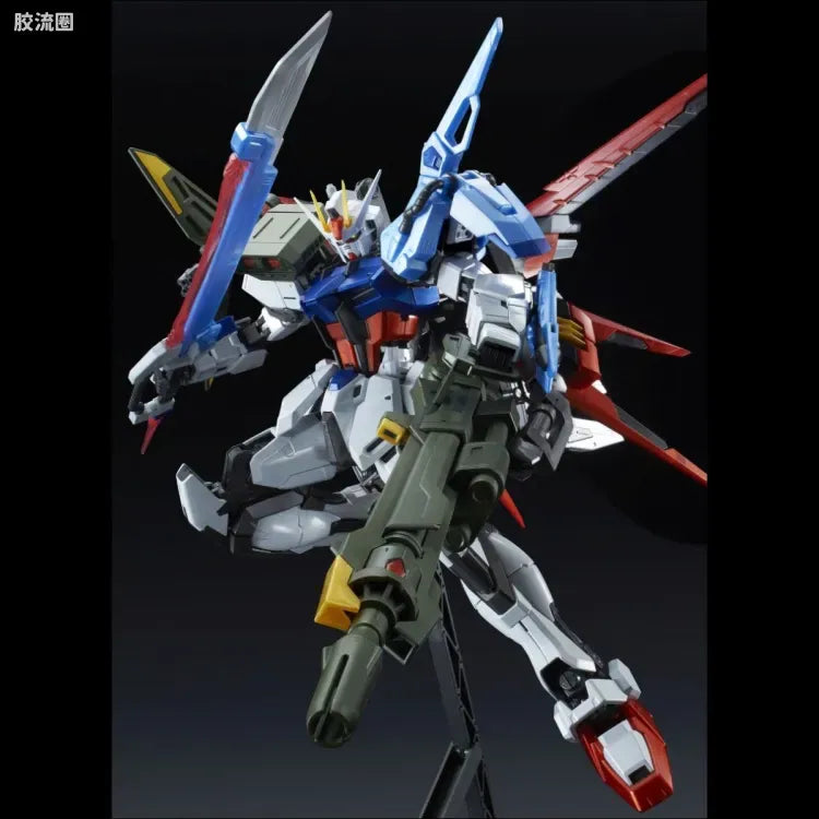 P-Bandai MG 1/100 GAT-X105+AQM/E-YM1 Perfect Strike Gundam (Special Coating Ver.)