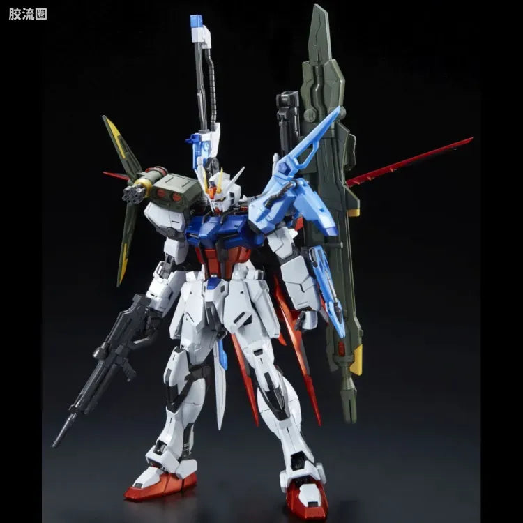 P-Bandai MG 1/100 GAT-X105+AQM/E-YM1 Perfect Strike Gundam (Special Coating Ver.)