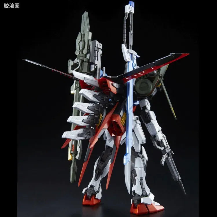 P-Bandai MG 1/100 GAT-X105+AQM/E-YM1 Perfect Strike Gundam (Special Coating Ver.)