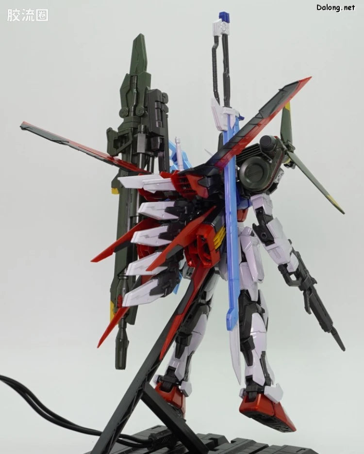 P-Bandai MG 1/100 GAT-X105+AQM/E-YM1 Perfect Strike Gundam (Special Coating Ver.)