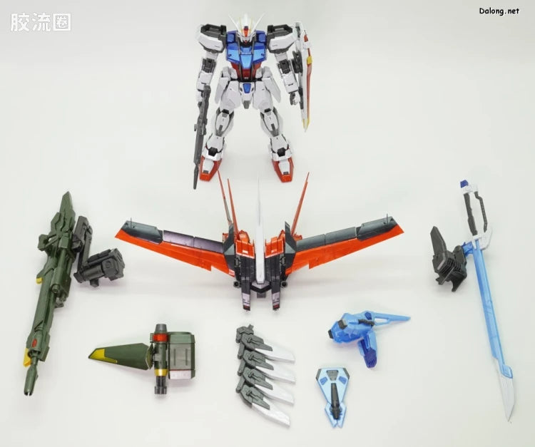 P-Bandai MG 1/100 GAT-X105+AQM/E-YM1 Perfect Strike Gundam (Special Coating Ver.)
