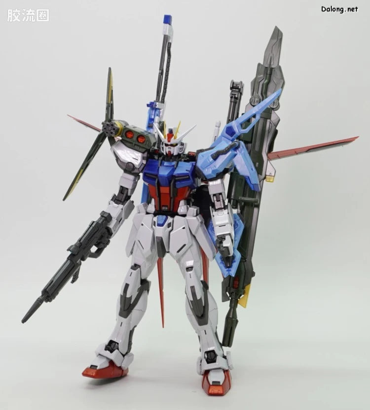 P-Bandai MG 1/100 GAT-X105+AQM/E-YM1 Perfect Strike Gundam (Special Coating Ver.)