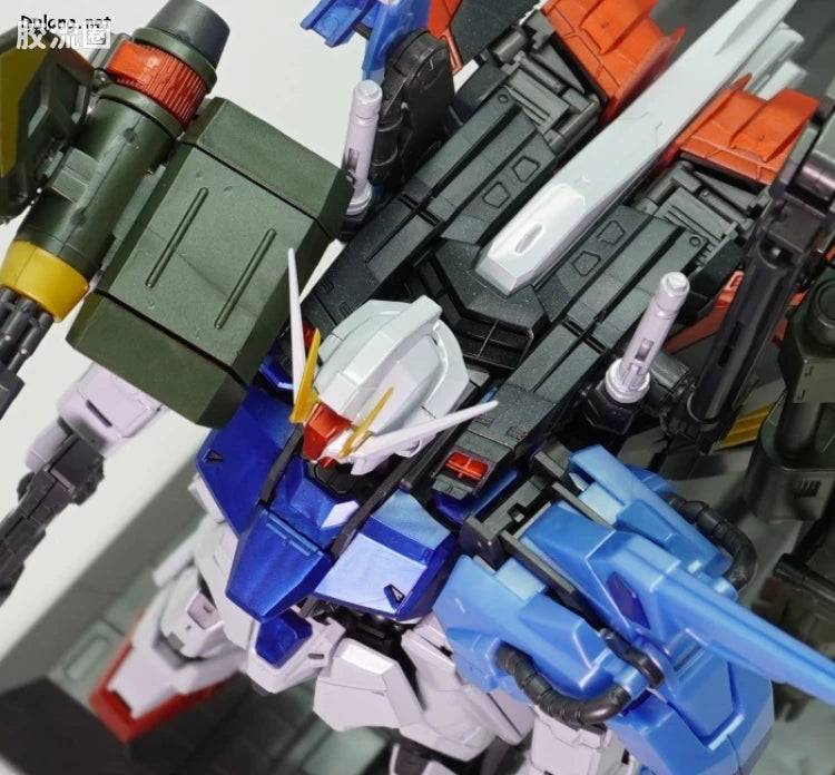 P-Bandai MG 1/100 GAT-X105+AQM/E-YM1 Perfect Strike Gundam (Special Coating Ver.)