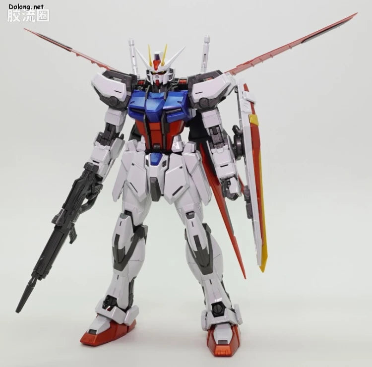P-Bandai MG 1/100 GAT-X105+AQM/E-YM1 Perfect Strike Gundam (Special Coating Ver.)