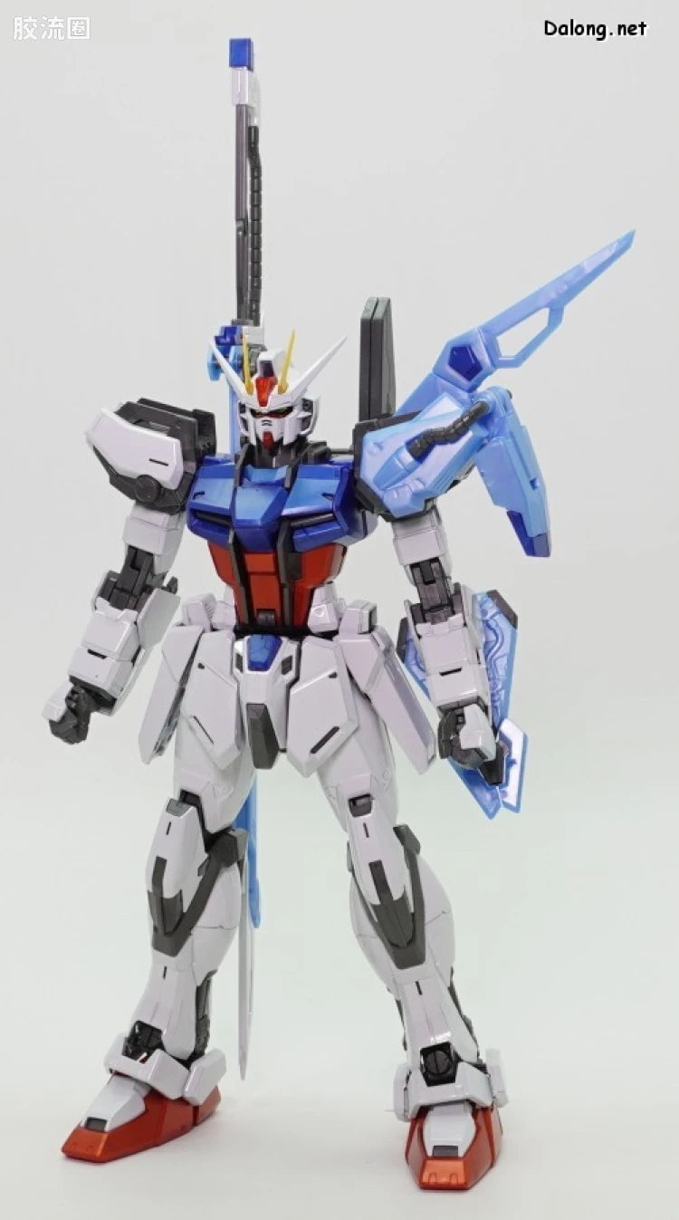 P-Bandai MG 1/100 GAT-X105+AQM/E-YM1 Perfect Strike Gundam (Special Coating Ver.)