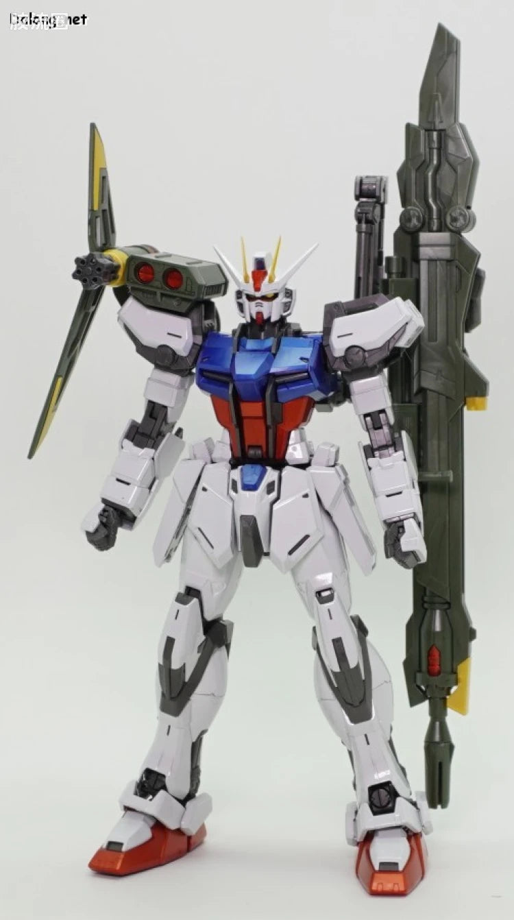P-Bandai MG 1/100 GAT-X105+AQM/E-YM1 Perfect Strike Gundam (Special Coating Ver.)