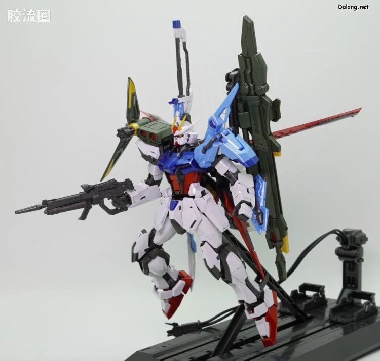 P-Bandai MG 1/100 GAT-X105+AQM/E-YM1 Perfect Strike Gundam (Special Coating Ver.)