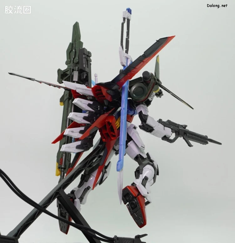 P-Bandai MG 1/100 GAT-X105+AQM/E-YM1 Perfect Strike Gundam (Special Coating Ver.)