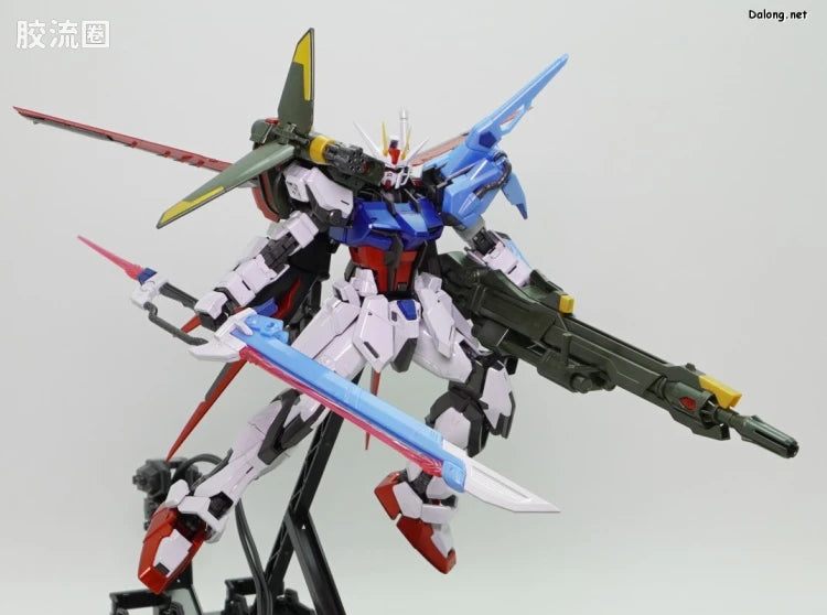 P-Bandai MG 1/100 GAT-X105+AQM/E-YM1 Perfect Strike Gundam (Special Coating Ver.)