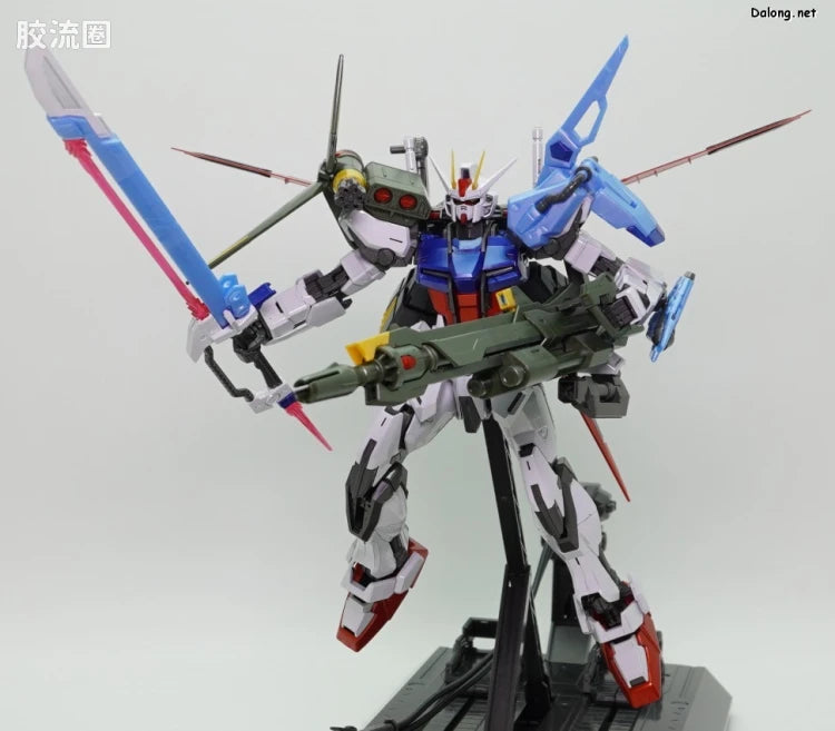 P-Bandai MG 1/100 GAT-X105+AQM/E-YM1 Perfect Strike Gundam (Special Coating Ver.)