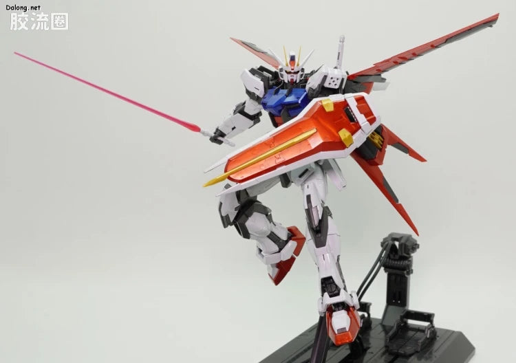 P-Bandai MG 1/100 GAT-X105+AQM/E-YM1 Perfect Strike Gundam (Special Coating Ver.)
