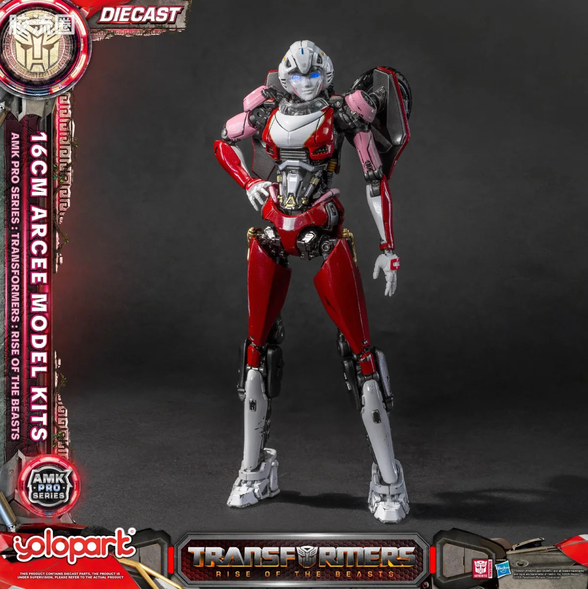 YOLOPARK Transformers Rise Of The Beasts Amk Pro Series Arcee Model Kit