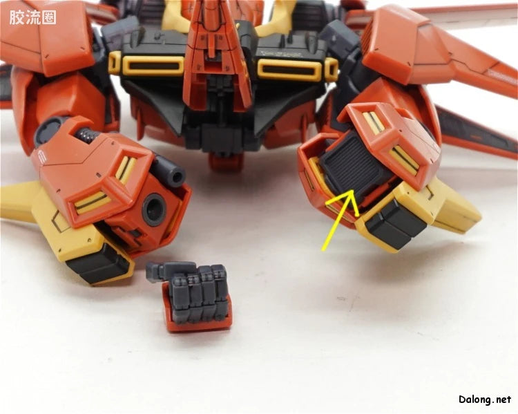 Bandai RE/100 1/100 AMX-107 Bawoo