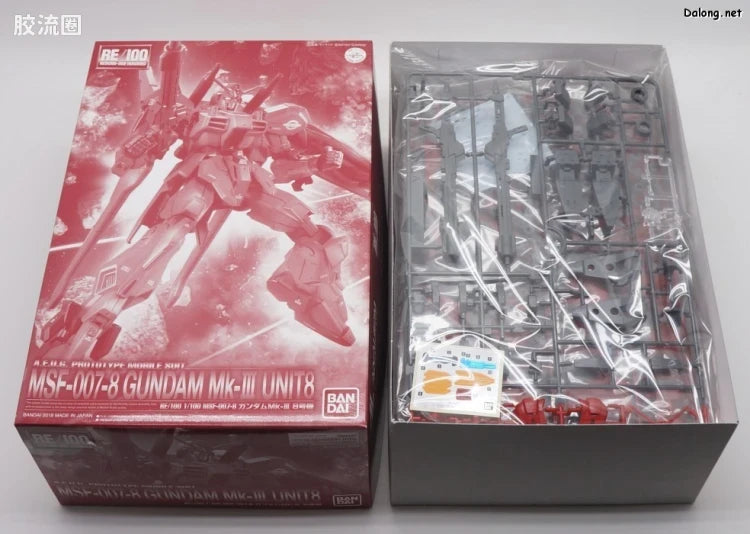 P-Bandai RE/100 1/100 MSF-007 Gundam Mk-III Unit 8