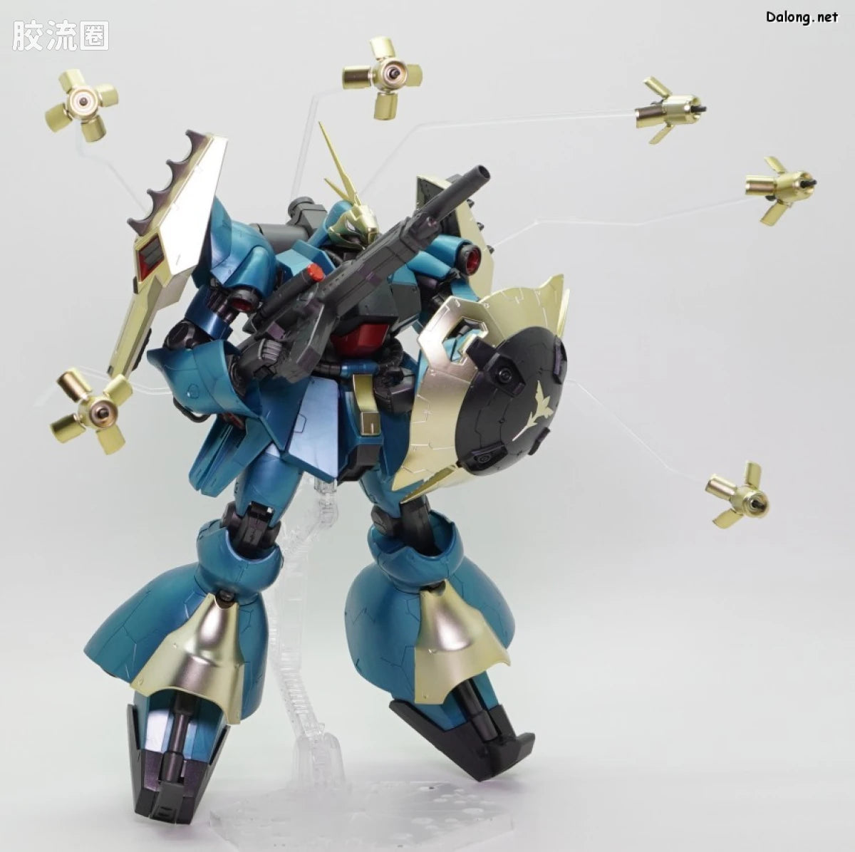 P-Bandai RE/100 1/100 MSN-03 Jagd Doga (Gyunei Guss Custom) [Special Coating]