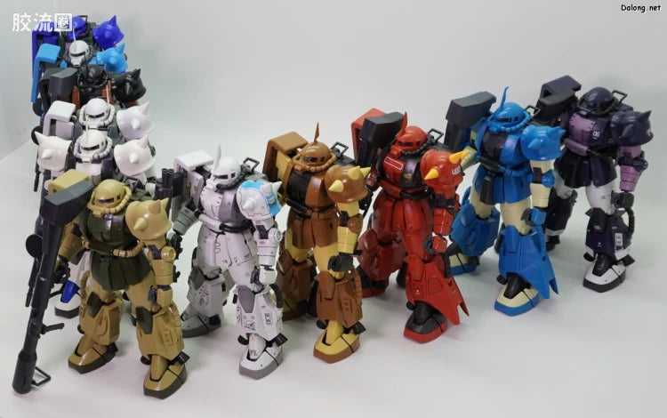 P-Bandai MG 1/100 MS-06R-1 Zaku II (Breniff Oguz Custom)