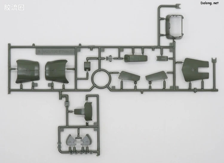 P-Bandai MG 1/100 MS-06R-1 Zaku II (Breniff Oguz Custom)