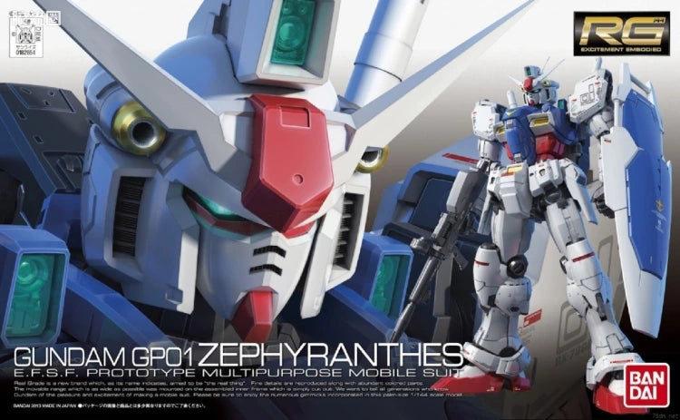 Bandai RG 1/144 RX-78GP01 Gundam Zephyranthes