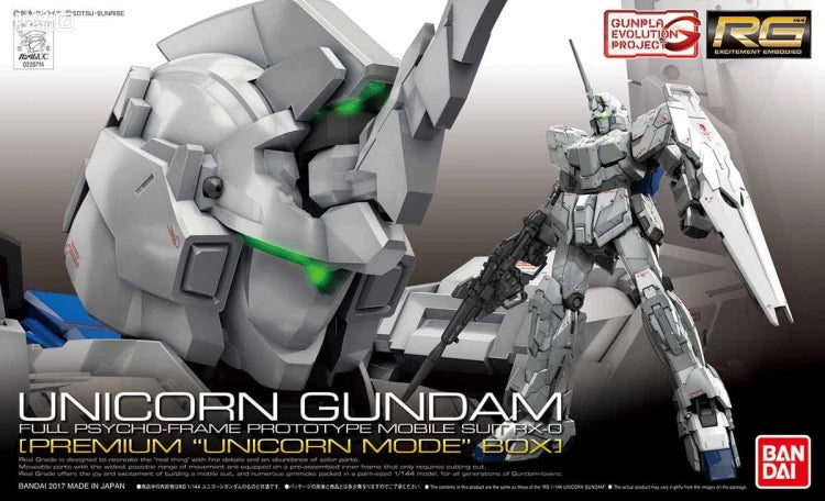 RG 1/144 RX-0 Unicorn Gundam (GEP)