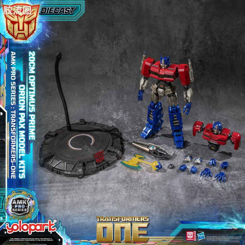 YOLOPARK Transformers One Amk Pro Series Final Form Orion Pax Model Kit