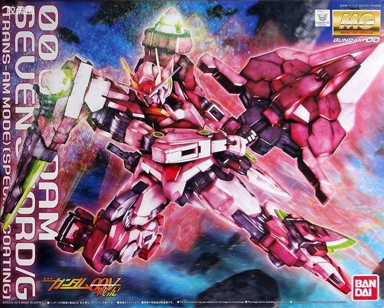 P-Bandai MG 1/100 00 Gundam Seven Sword/G (Trans-Am Mode) [Special Coating]