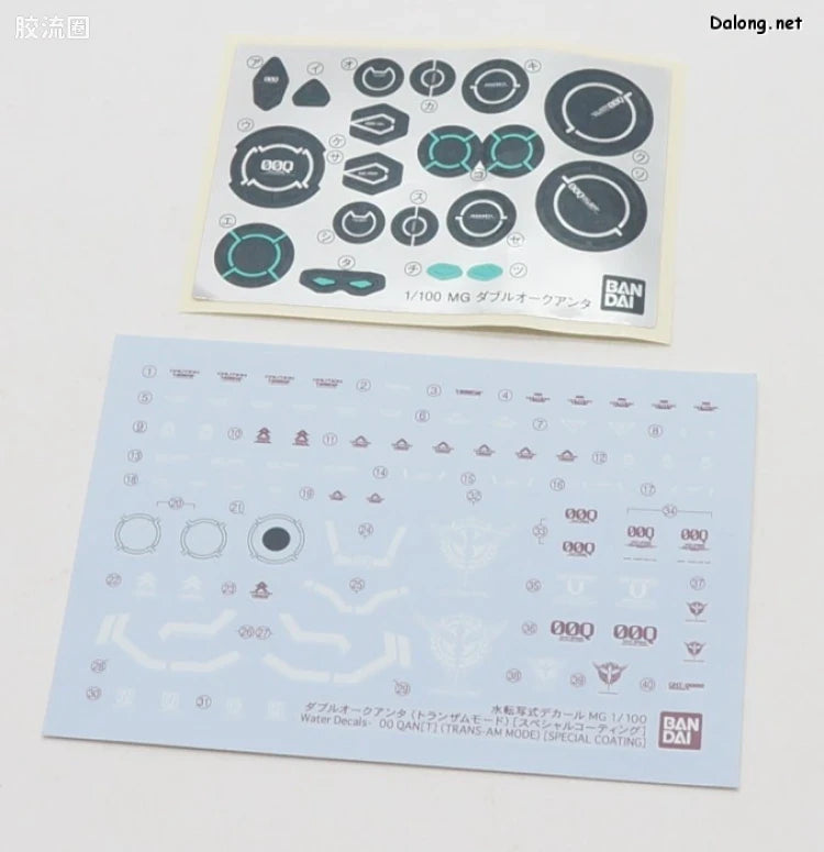 P-Bandai MG 1/100 00 Qan[T] (Trans-Am Mode) [Special Coating]