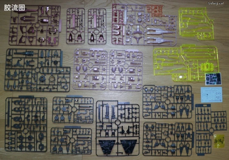 P-Bandai MG 1/100 00 Qan[T] (Trans-Am Mode) [Special Coating]