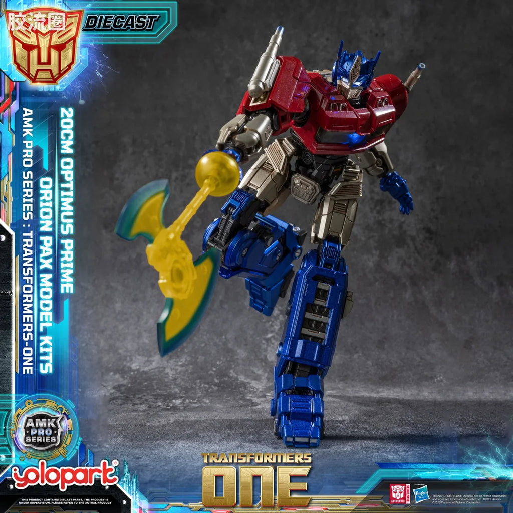 YOLOPARK Transformers One Amk Pro Series Final Form Orion Pax Model Kit