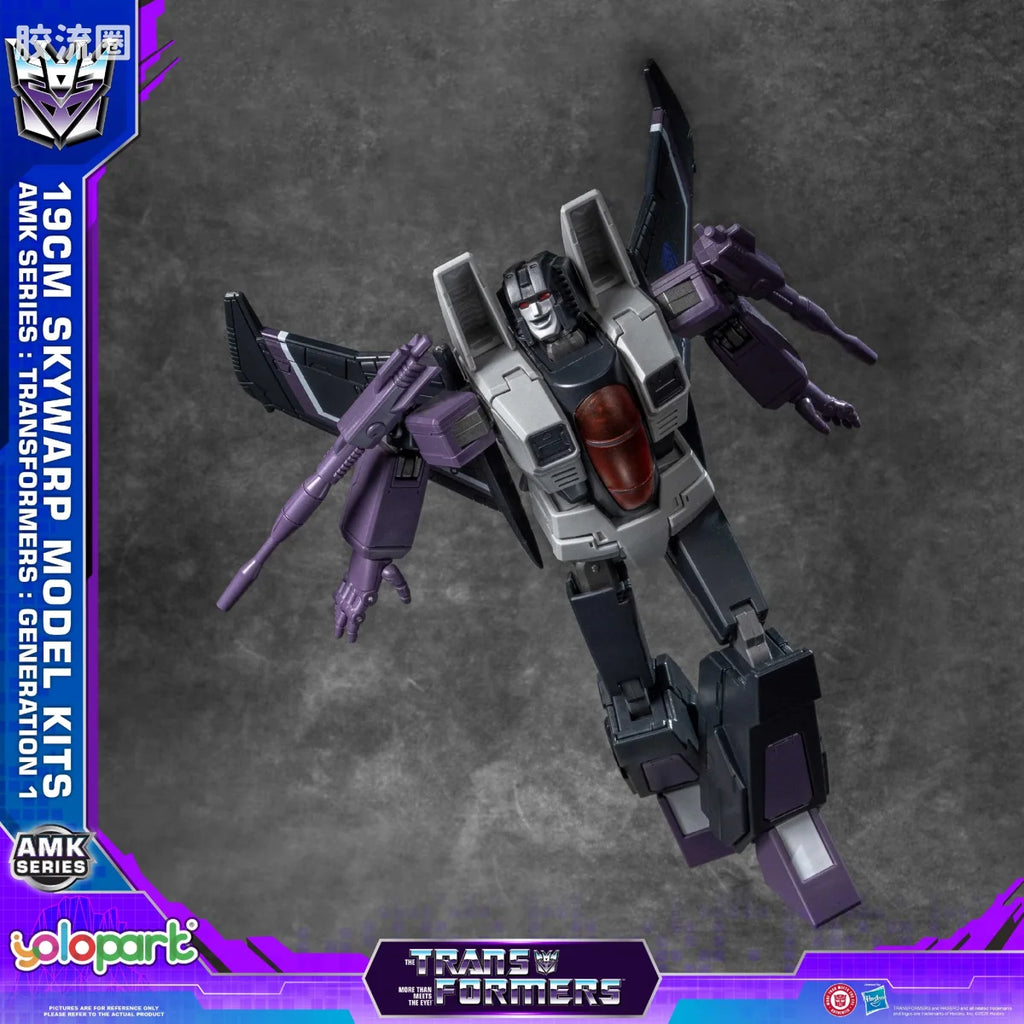 YOLOPARK Transformers Generation One Amk Series Thundercracker Skywarp Model Kit
