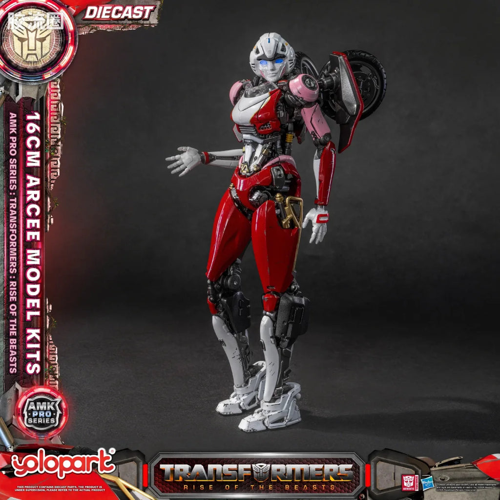 YOLOPARK Transformers Rise Of The Beasts Amk Pro Series Arcee Model Kit