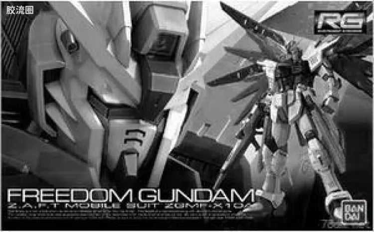 P-Bandai RG 1/144 ZGMF-X10A Freedom Gundam Deactive Mode