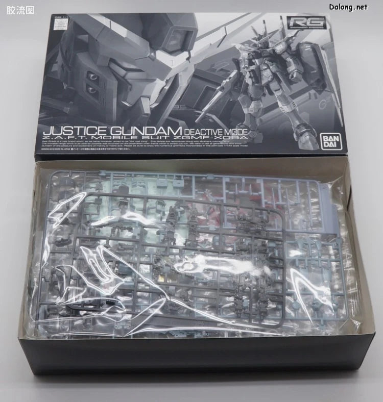 P-Bandai RG 1/144 ZGMF-X09A Justice Gundam Deactive Mode