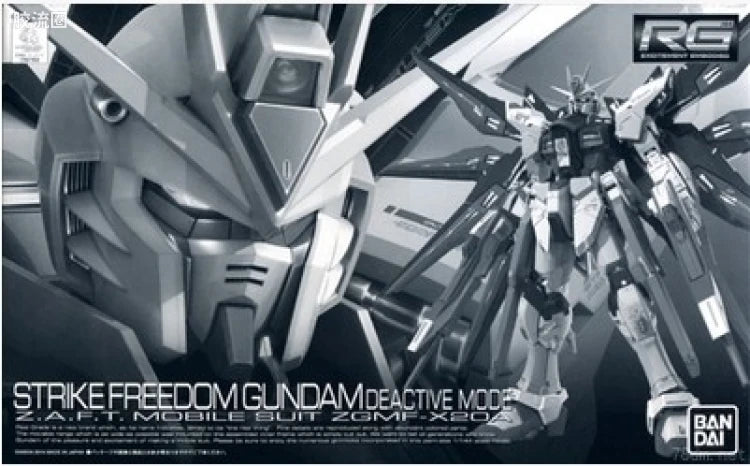 P-Bandai RG 1/144 ZGMF-X20A Strike Freedom Gundam Deactive Mode