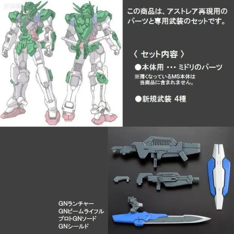 P-Bandai RG 1/144 Gundam Astraea Parts Set for Gundam Exia