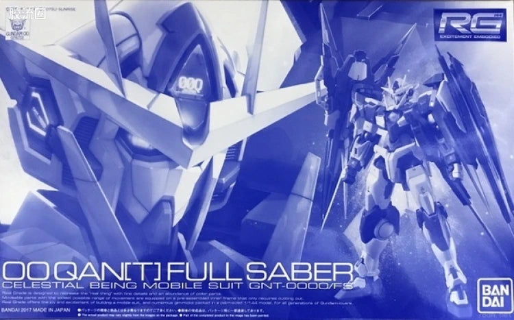 P-Bandai RG 1/144 GNT-0000/FS 00 Qan[T] Full Saber