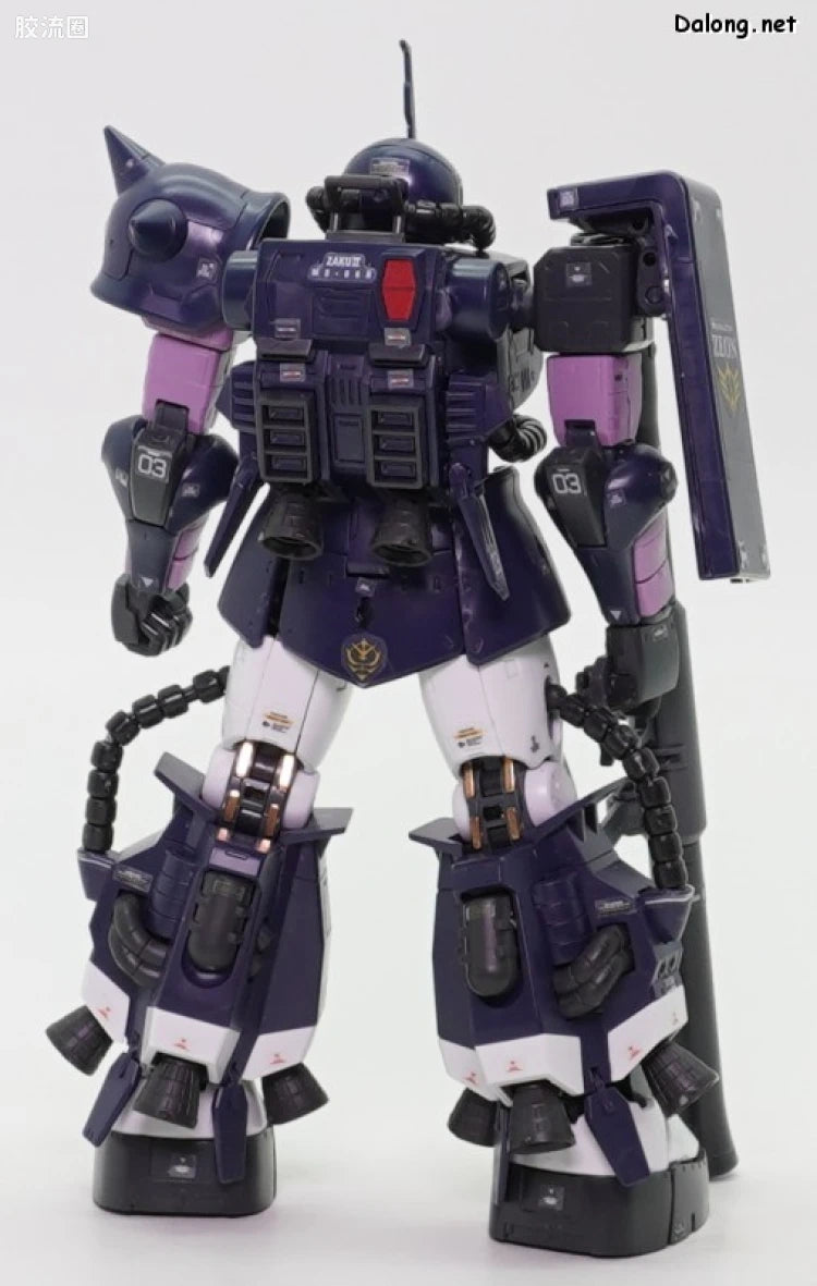 P-Bandai RG 1/144 MS-06R-1A Black Tri-Stars Zaku II