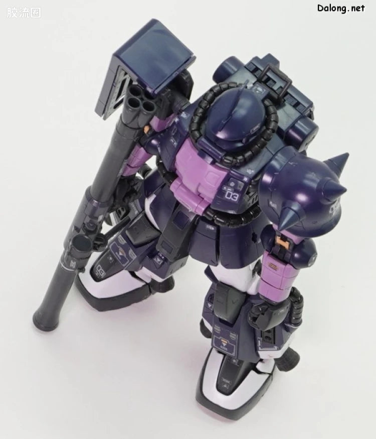 P-Bandai RG 1/144 MS-06R-1A Black Tri-Stars Zaku II