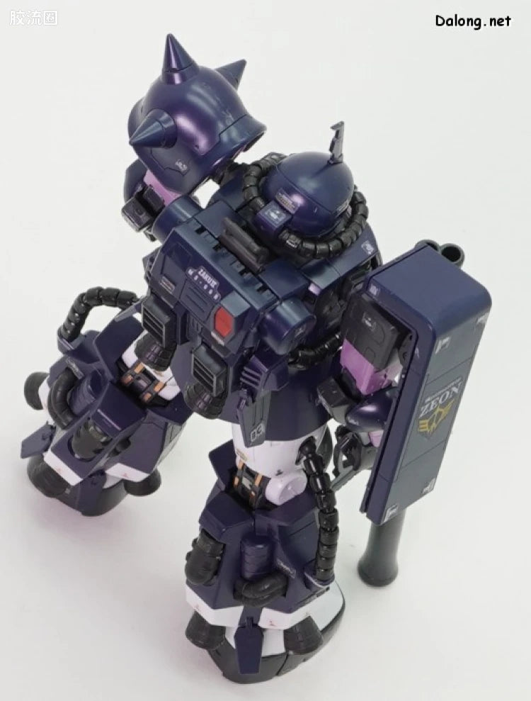 P-Bandai RG 1/144 MS-06R-1A Black Tri-Stars Zaku II
