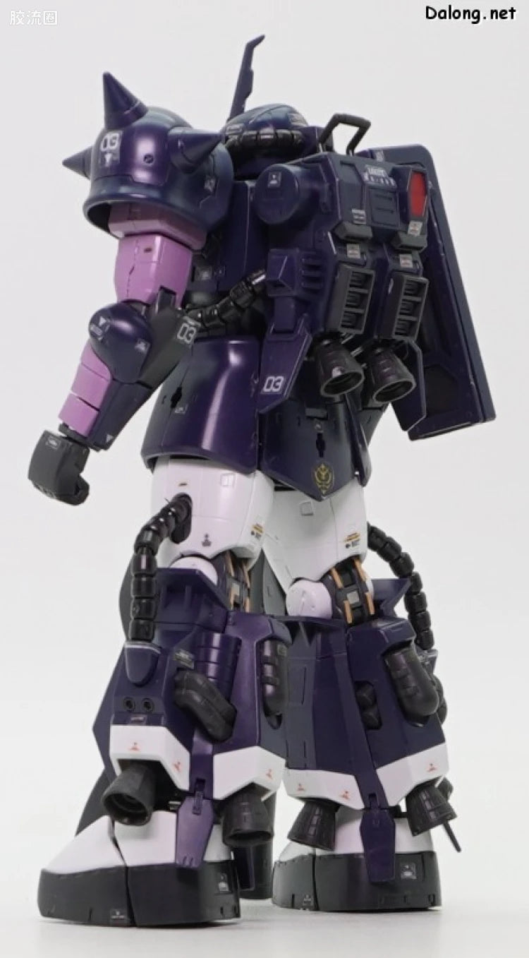 P-Bandai RG 1/144 MS-06R-1A Black Tri-Stars Zaku II