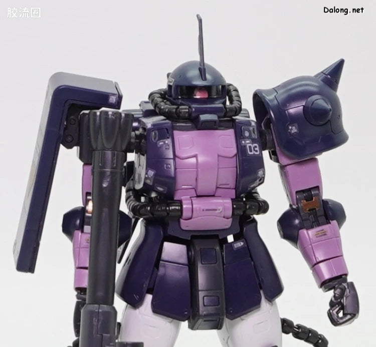 P-Bandai RG 1/144 MS-06R-1A Black Tri-Stars Zaku II