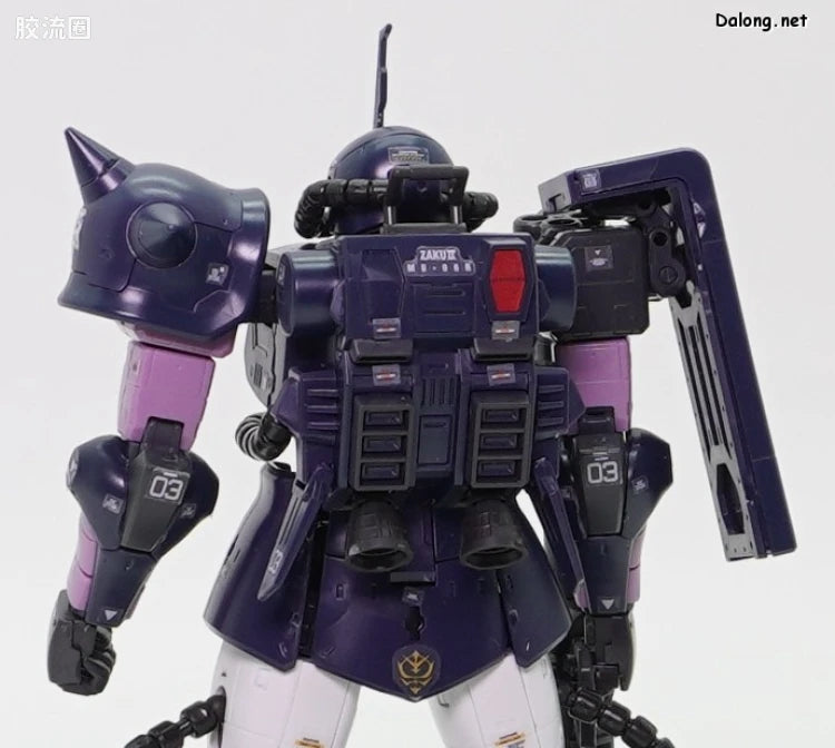 P-Bandai RG 1/144 MS-06R-1A Black Tri-Stars Zaku II
