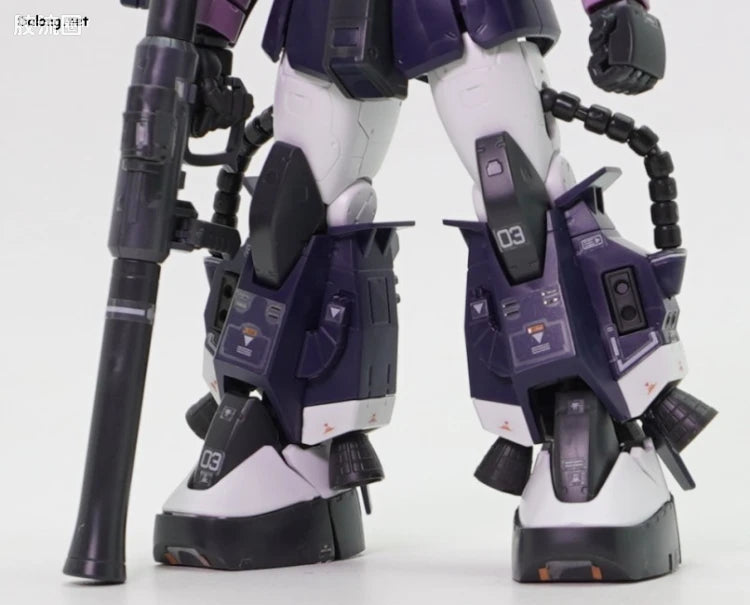 P-Bandai RG 1/144 MS-06R-1A Black Tri-Stars Zaku II
