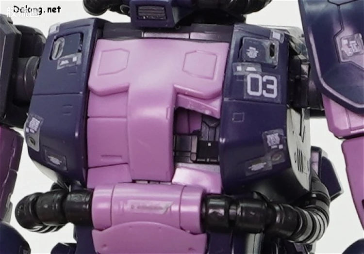 P-Bandai RG 1/144 MS-06R-1A Black Tri-Stars Zaku II