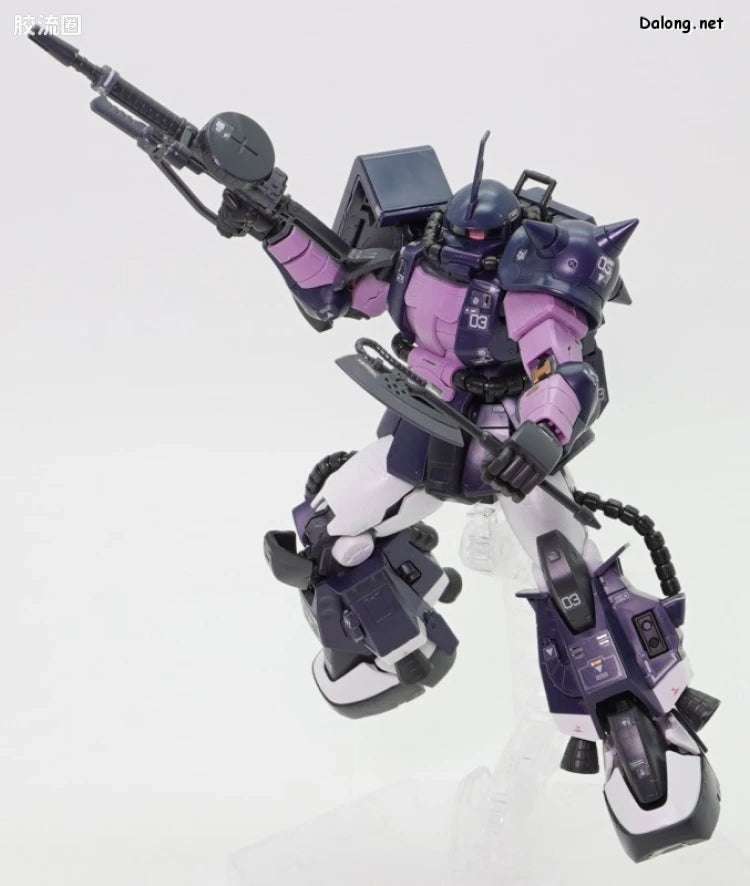 P-Bandai RG 1/144 MS-06R-1A Black Tri-Stars Zaku II