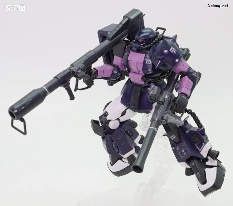 P-Bandai RG 1/144 MS-06R-1A Black Tri-Stars Zaku II