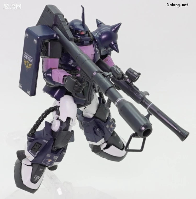 P-Bandai RG 1/144 MS-06R-1A Black Tri-Stars Zaku II