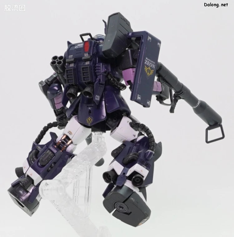 P-Bandai RG 1/144 MS-06R-1A Black Tri-Stars Zaku II