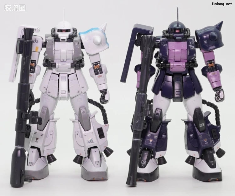 P-Bandai RG 1/144 MS-06R-1A Black Tri-Stars Zaku II