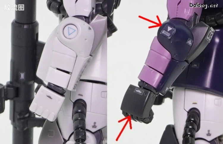 P-Bandai RG 1/144 MS-06R-1A Black Tri-Stars Zaku II